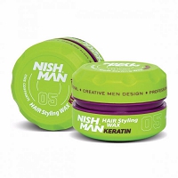 Nishman Styling Wax 05 Keratin pomada do włosów pogrubiająca 150ml