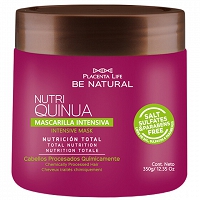 Placenta Life Be Natural Nutri Quinua Maska odbudowująca do włosów zniszczonych 350g