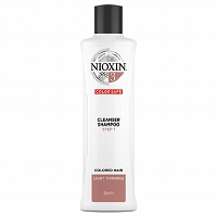 Nioxin System 3 szampon do włosów farbowanych, oczyszczający 300ml