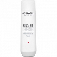 Goldwell Dualsenses Silver srebrzysty szampon neutralizujący do włosów siwych 250ml
