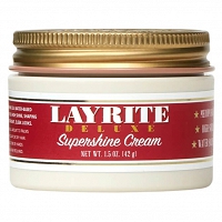 Layrite Supershine Cream Krem o średnio-mocnym utrwaleniu i wysokim połysku do włosów 42g