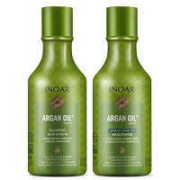 Inoar Argan Oil, szampon + odżywka  wygładzająca 2x250ml