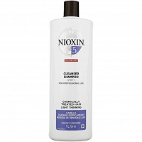 Nioxin System 5 szampon oczyszczający, włosy po zabiegach chemicznych 1000ml