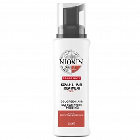 Nioxin System 4 kuracja do włosów farbowanych, zagęszczająca 100ml