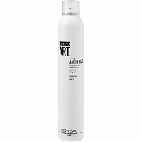 Loreal Tecni.art Fix Anti-Frizz Spray do włosów mocny 400ml