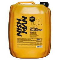 Nishman Pro-Hair No.1 Szampon oczyszczający do włosów z keratyną dla mężczyzn 5000 ml