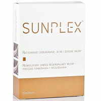 Sunplex kuracja regenerująca włosy, jeden zabieg 5x5ml