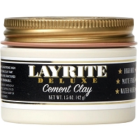 Layrite Cement Clay Glinka do włosów matowa o mocnym utrwaleniu do włosów 42g