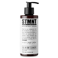 STMNT All In One, szampon wielofunkcyjny z aktywnym węglem do włosów, brody i ciała 300ml