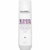 Goldwell Dualsenses Blondes szampon neutralizujący do włosów blond 250ml