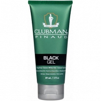 Clubman Black Gel żel koloryzujacy dla mężczyzn, czarny 89ml