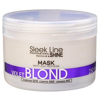 Stapiz Sleek Line Violet Blond maska nautralizująca do włosów blond 250g